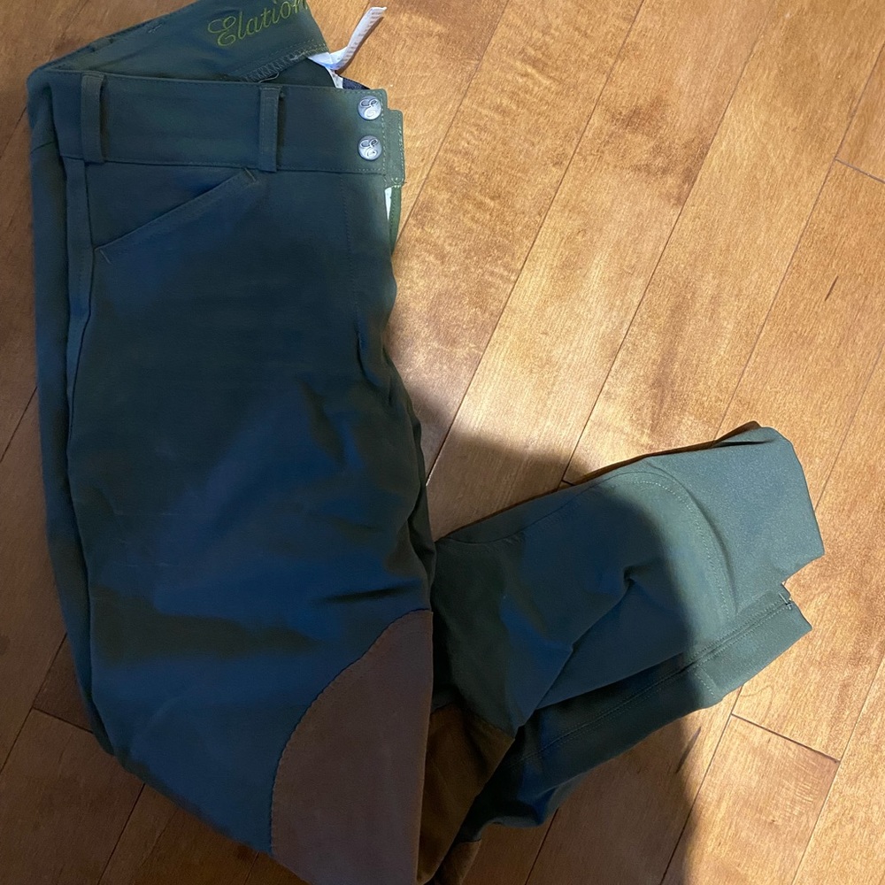 Green Women's Pants